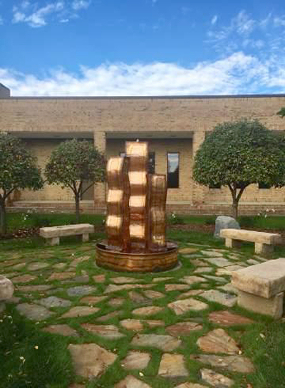 Copper Fountains - Triple Flame